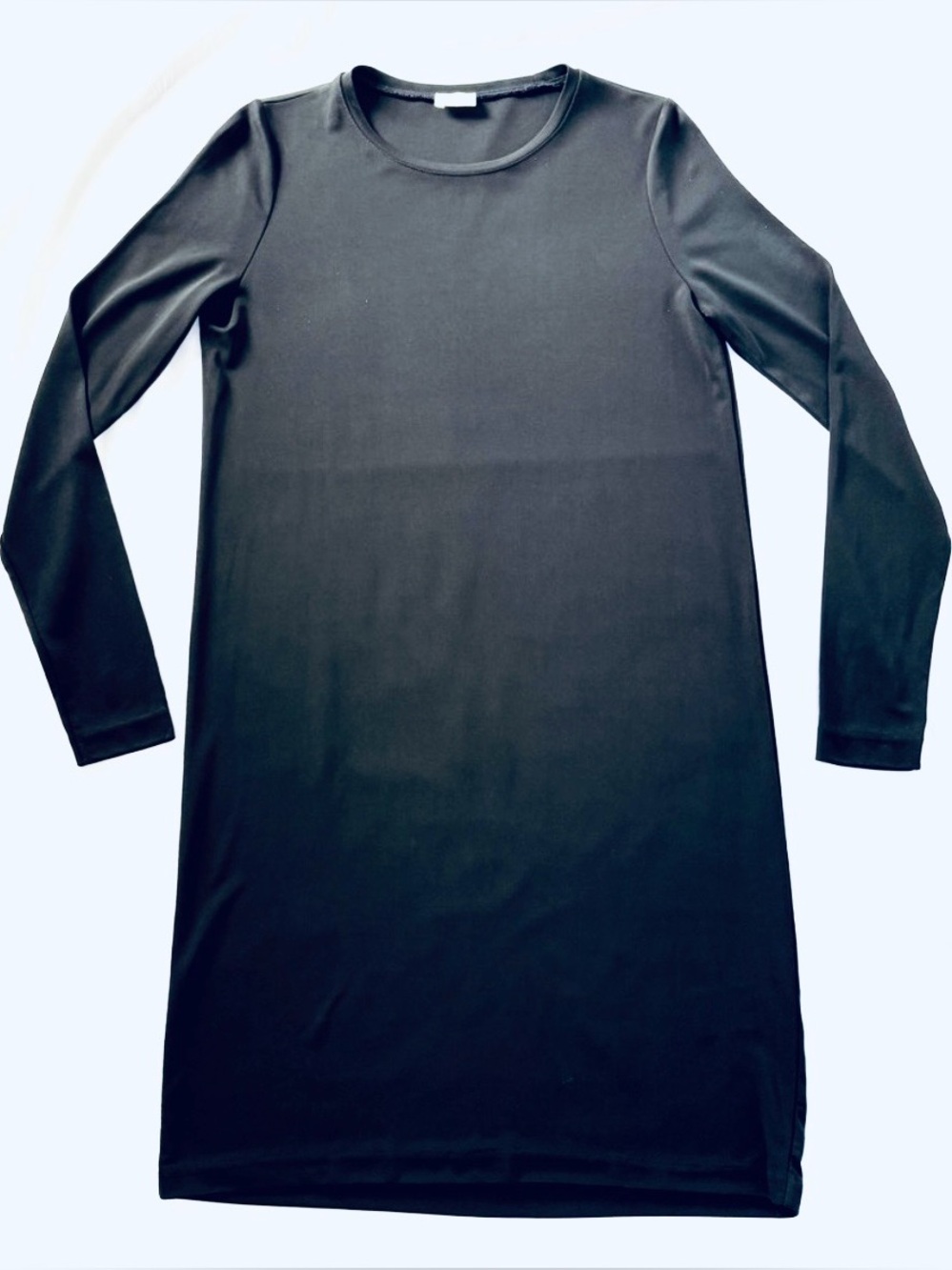 Aritzia Wilfred Metonymie Long Sleeve Dress in Black